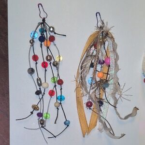 Colorful Junk Journal Dangles  Two For $15